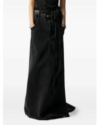 Ann Demeulemeester - Goele デニム マキシスカート - Lyst
