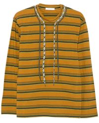 Craig Green - Trek Lace Striped T-Shirt - Lyst