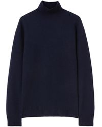 Jil Sander - Pull En Laine À Détail De Chaîne - Lyst