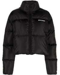 Palm Angels - Logo-embroidered Puffer Jacket - Lyst