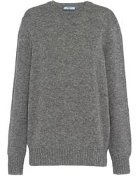 Prada - Rollkragenpullover Aus Einem Wollgemisch - Lyst
