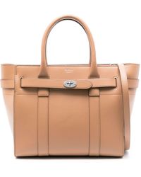Mulberry - Small Bayswater Zipped Tote Bag - Lyst