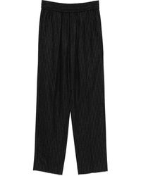 Isabel Marant - Pantalon En Laine À Fines Rayures - Lyst