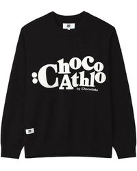 Chocoolate - Logo-Patch Sweatshirt - Lyst