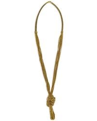 Aurelie Bidermann - Miki Dora Rope Necklace - Lyst