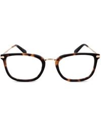 Levi's - Tortoiseshell-Effect Square-Frame Glasses - Lyst