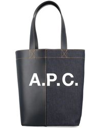 A.P.C. - Axel Tote Bag - Lyst