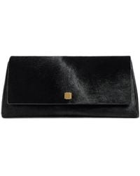KHAITE - Audrey Leather Clutch Bag - Lyst