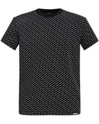 DSquared² - T-Shirt Met Logopatroon - Lyst