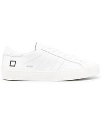 Date - Hill Logo-embossed Leather Sneakers - Lyst