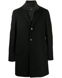 BOSS - レイヤード シングルコート - Lyst