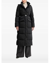 BOSS - Belted Puffer Jacket - Lyst