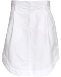 Victoria Beckham - A-Line Midi Skirt - Lyst