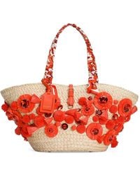 Dolce & Gabbana - Coffa Capri Bag With Embroidery - Lyst