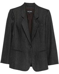 Giorgio Armani - Single-Breasted Notched-Lapel Blazer - Lyst