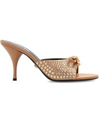 Versace - Sandali Opera Con Decorazione 85Mm - Lyst