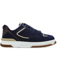 Versace - Biggie Basket Suede Sneakers - Lyst