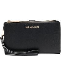 MICHAEL Michael Kors - Portefeuille Adele en cuir pour smartphone - Lyst