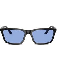 Emporio Armani - Rectangular Sunglasses - Lyst