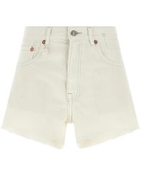 R13 - Pantalones Cortos X-Bf Deshilachados - Lyst