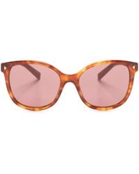 Prada - Tortoiseshell Square-Frame Tinted Sunglasses - Lyst