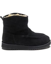 Suicoke - Suede Shearling Boots - Lyst