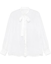 Dolce & Gabbana - Silk Chiffon Shirt - Lyst