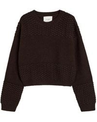 Lisa Yang - Signe Textured Sweater - Lyst