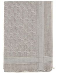 Max Mara - Logo Pattern Scarf - Lyst