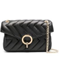 Sandro - Gesteppte Schultertasche - Lyst