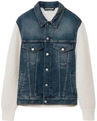 Fabiana Filippi - Panelled Denim Jacket - Lyst