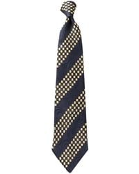 RRL - Paisley-Jacquard Checkered-Stripe Tie - Lyst