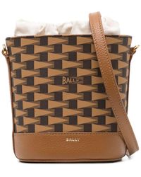 Bally - Mini Pennant Bucket Bag - Lyst