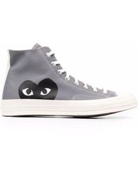 COMME DES GARÇONS PLAY - X Converse Black Heart Chuck Taylor '70 High Sneakers - Lyst