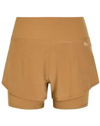 Now You Live - Ashby 2-In-1 Layered Shorts - Lyst