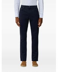 Hackett - Trinity Straight-Leg Trousers - Lyst