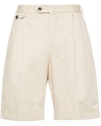 PT Torino - Geplooide Bermuda Shorts - Lyst