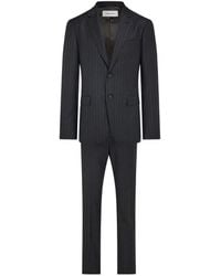Ferragamo - Wool Pinstripe Suit - Lyst