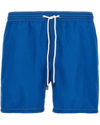 Barba Napoli - Drawstring-Waist Swim Shorts - Lyst