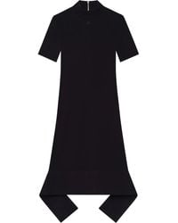 Courreges - Vestido Corto Estilo Scuba - Lyst