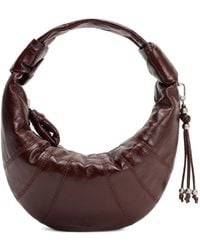 Lemaire - Mini Fortune Croissant Knotted Half-Moon Shoulder Bag - Lyst