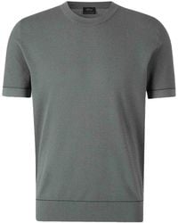 Brioni - Textured T-Shirt - Lyst