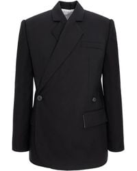 CuAnna - Lima Double-Breasted Blazer - Lyst