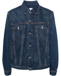 Off-White c/o Virgil Abloh - ジップディテール デニムジャケット - Lyst