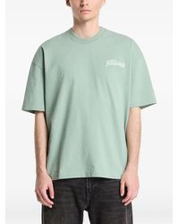 AllSaints - Odyssey T-Shirt Met Korte Mouwen En Logo-Print - Lyst