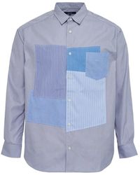 Comme des Garçons - Chemise À Design Patchwork - Lyst