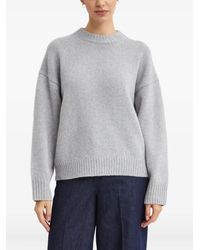 Theory - Pullover Mit Rundem Ausschnitt - Lyst