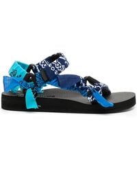 ARIZONA LOVE - Trekky Bandana-Print Sandals - Lyst
