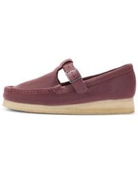 Clarks - Wallabee T Bar Loafers - Lyst