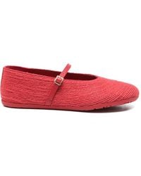 Palomitas By Paloma Barcelo' - Raffia Ballet Flats - Lyst
